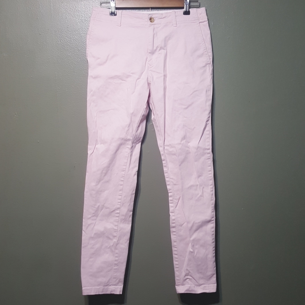 Urban outfitters pink skinny chinos